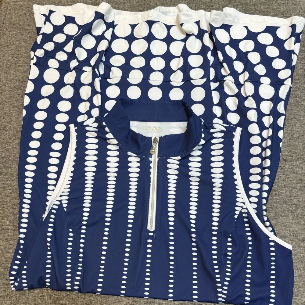 Acegolfs Hyper-prep Ruffle 35.5 Inch Dress, Large - Picture 2 of 9
